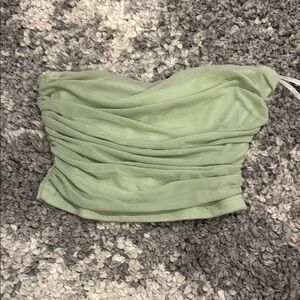 Light green tube top
